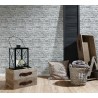 Papeldecor|Papier Peint rustique mur pierres gris|Imitation Pierre