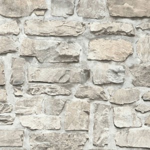 Papeldecor|Wallpaper rustic beige stone wall|Stone Imitation