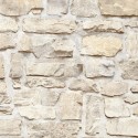 Papel Pintado rústico muro piedras beige -  219-1794
