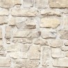Papel Pintado rústico muro piedras beige -  219-1794