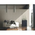 Papeldecor|Ornamenttapete mit Struktur in Grau und Gold metallisiert|Tapeten