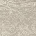 Papeldecor|Papier peint ornemental avec texture métallisée gris et or|Papier Peint