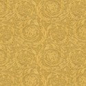 Papeldecor|Papel pintado ornamental con téxtura metalizado dorado|Papel Pintado