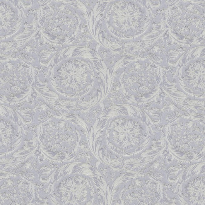 Papeldecor|Papel pintado ornamental con téxtura metalizado plateado|Papel Pintado