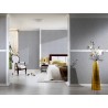 Papeldecor|Ornamental wallpaper with silver metallic texture|Wallpaper