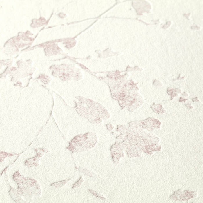 Papeldecor|Tapete Blumen im nordischen Stil weiß|Tapeten