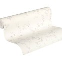 Papeldecor|Papier Peint fleurs style nordique blanc|Papier Peint