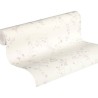 Papeldecor|Papier Peint fleurs style nordique blanc|Papier Peint