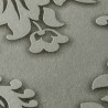 Papeldecor|Tapete Damast mit glänzenden grauen Medaillons|Tapeten