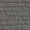 Papeldecor|Wallpaper dark gray painted brick|Brick Imitation