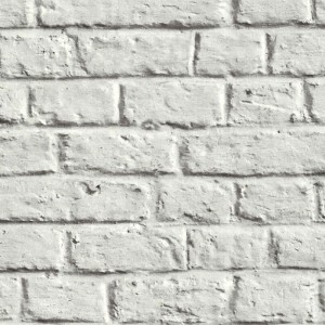 Papeldecor|Tapete industrieller brauner Ziegel|Ziegelimitat