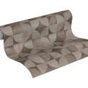 Papeldecor|Wallpaper modern gray wood mosaic|Wood Imitation