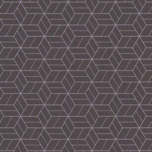 Grandeco|Papier peint géométrique moderne cercles gris noir|Papier Peint