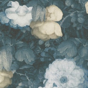Papeldecor|Papier peint imprimé tropical frais avec des palmiers verts et un fond blanc|Papier Peint