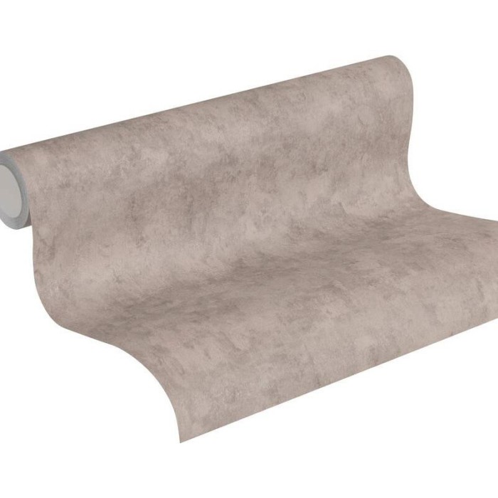 Papeldecor|Tapete polierter Beton mit brauner Textur|Tapeten