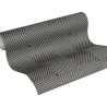 Papeldecor|Tapete modernes Design mit 3D-Effekt und grauen Erhebungen|Tapeten