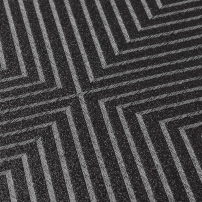 Papel Pintado diseño moderno efecto 3D con relieves negro -  219-1949