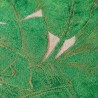 Papel Pintado hojas grandes tropicales verde y dorado -  219-1952