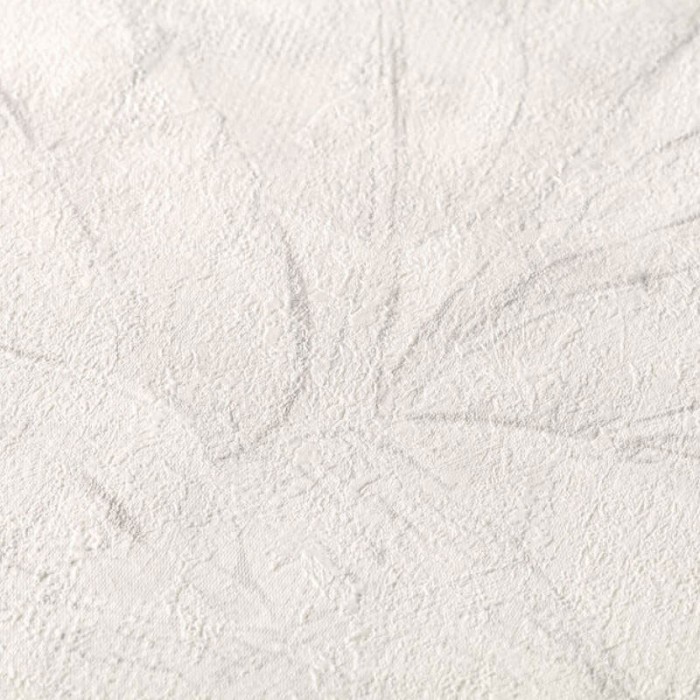 Papeldecor|Tapete große tropische Blätter in Cremeweiß|Tapeten