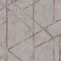 Papeldecor|Papel Pintado efecto hormigón geométrico gris|Papel Pintado