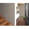 Papeldecor|Wallpaper metallic taupe gold concrete effect|Wallpaper