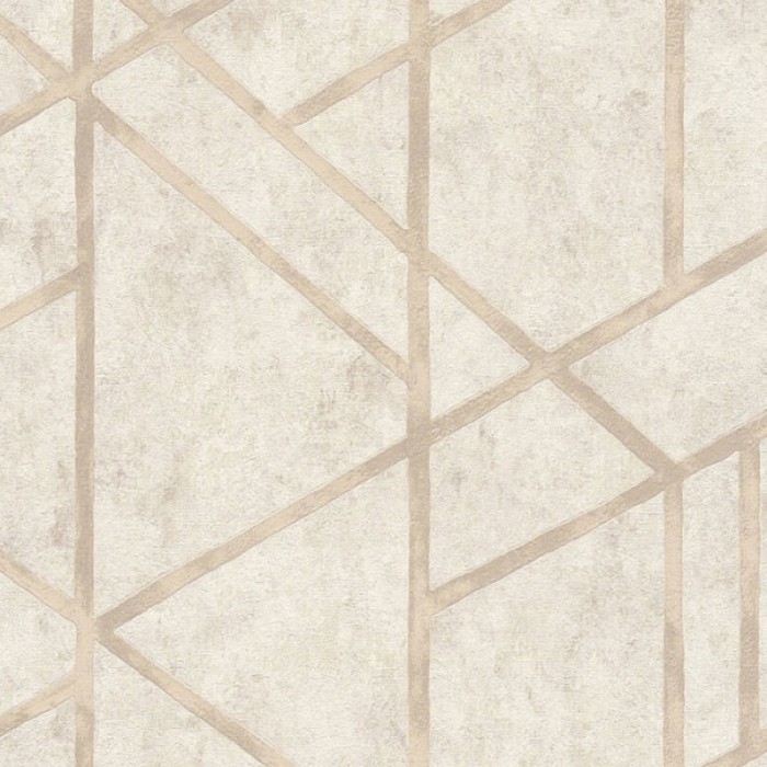 Papel Pintado efecto hormigón metalizado beige -  219-1958