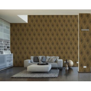 Eijffinger|Moderne Tapete rot braun Relief|Tapeten 2
