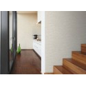Papeldecor|Papier peint plantes sauvages blanc et gris taupe|Papier Peint