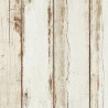 Papeldecor|Wallpaper cream white wood planks|Wood Imitation