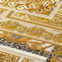 Papeldecor|Baroque collage wallpaper in modern classic style, gold|Wallpaper