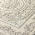 Papeldecor|Baroque collage wallpaper in modern classic style, silver|Wallpaper