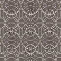 Papeldecor|Metallic circles wallpaper in classic baroque style, grey and silver|Wallpaper