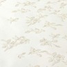 Papeldecor|Small flowers wallpaper, cream white metallic|Wallpaper