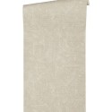 Papeldecor|Papier peint effet textile style africain beige clair|Papier Peint