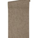 Papeldecor|Papier peint textile ethnique africain marron|Papier Peint
