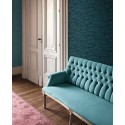 Papeldecor|Elegant wallpaper textile effect blue|Wallpaper