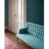 Papeldecor|Elegant wallpaper textile effect blue|Wallpaper