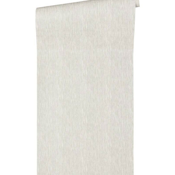 Papeldecor|Unitapete elegante Textiloptik silbergrau|Tapeten