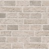 Papeldecor|Papel pintado ladrillo beige caravista|Imitacion Ladrillo
