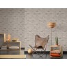 Papeldecor|Tapete beige Ziegeloptik|Ziegelimitat