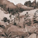 Eijffinger|Wandbild Aquarell Wüstenlandschaft|Wandbild