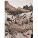 Eijffinger|Wandbild Aquarell Wüstenlandschaft|Wandbild