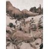 Eijffinger|Wandbild Aquarell Wüstenlandschaft|Wandbild