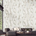 Eijffinger|Mural pared figuras modernas blanco crema|Murales de Pared