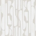 Eijffinger|Wandbild moderne Figuren weiß creme|Wandbild