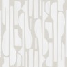 Eijffinger|Wandbild moderne Figuren weiß creme|Wandbild
