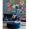 Eijffinger|Wall mural multicolor flowers on panels|Wallmurals