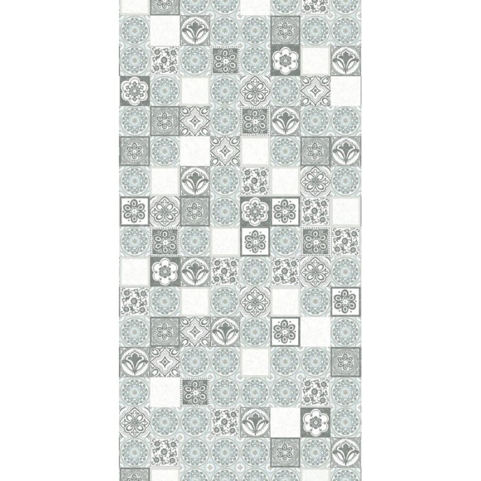 Eijffinger|Papier peint panoramique carreaux usés blanc gris|Panoramiques