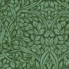 Eijffinger|Ornamental wallpaper with interwoven green flowers|Wallpaper