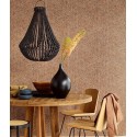 Eijffinger|Ethnic fabric wallpaper in terracotta brown|Wallpaper